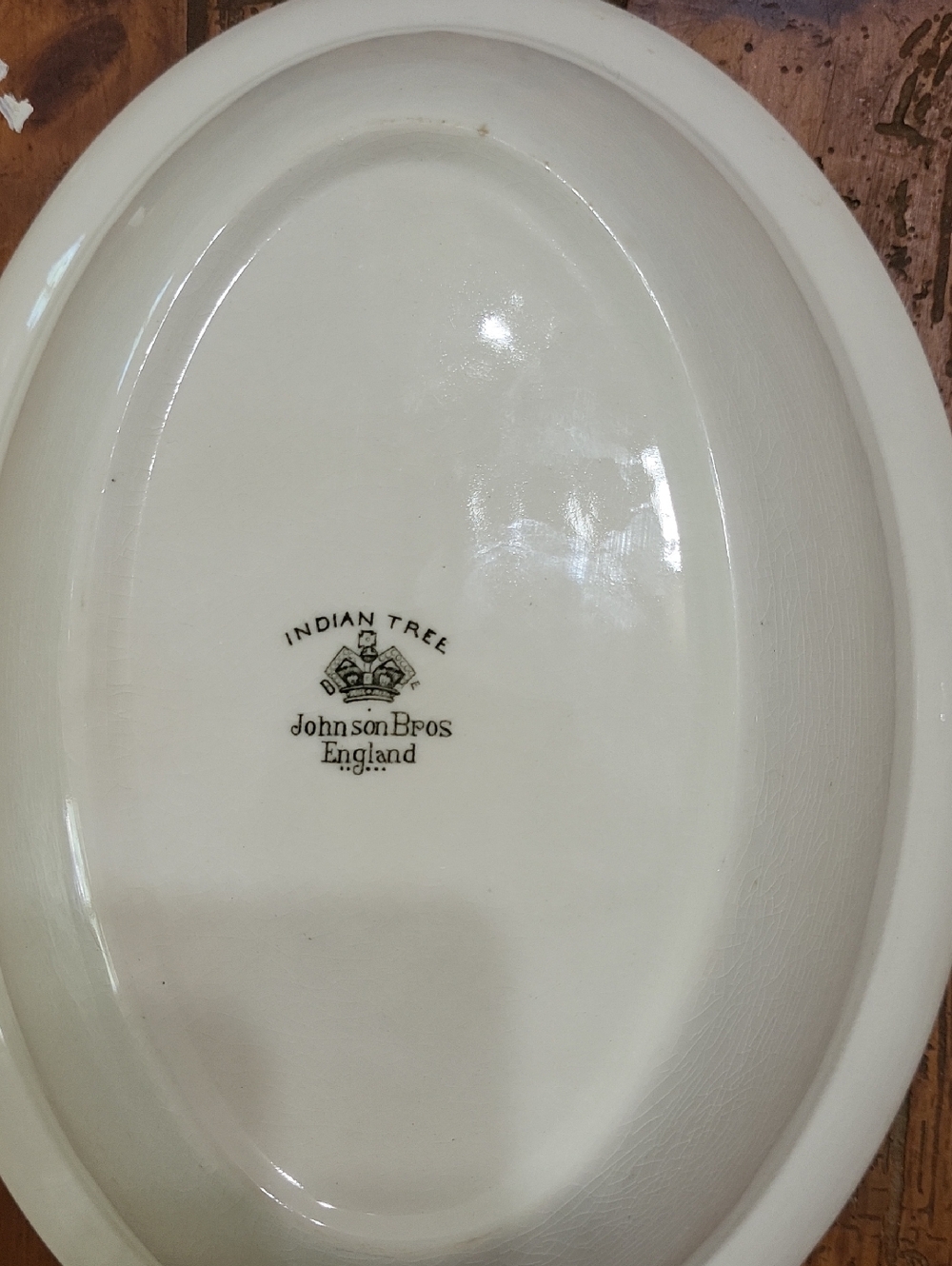 Vintage Johnson Brothers Indian Tree Small Vegetable Bowl - Picture 6 of 6